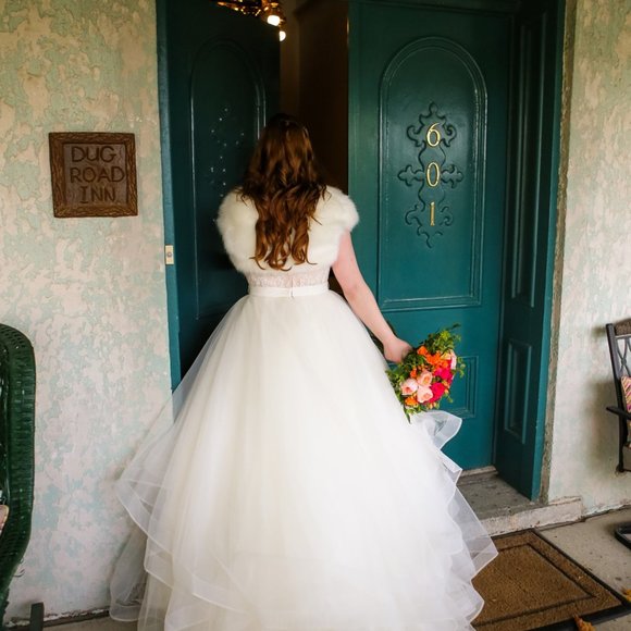 Watters Wtoo Almira Skirt Bridal Dress Seperates 12 Blush BH… - Picture 8 of 13